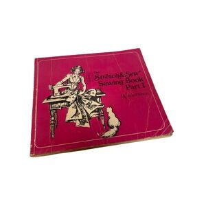 The Stretch & Sew Sewing Book Part 1 by Ann Person Vintage Softcover Pink